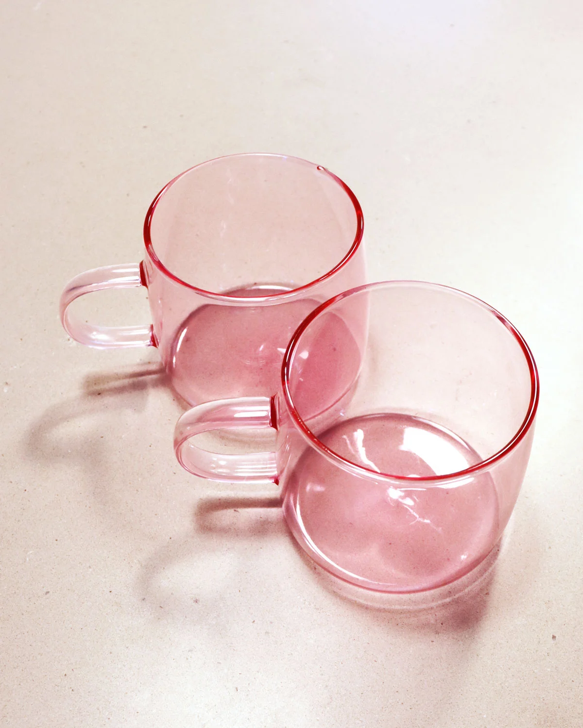 Glass Mug Set
